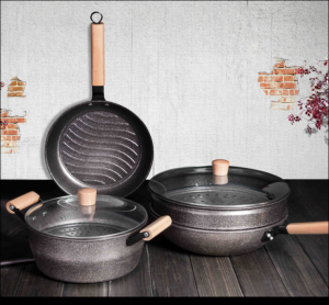 麥飯石養(yǎng)生煎鍋【火象廚具用品團(tuán)購超低價】